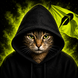 cat wif hood logo