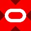 Wrapped Oracle Tokenized stock (xStock) logo