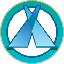 Round X logo