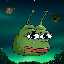 Alien Pepe logo