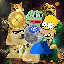 XrpMoonPepeinuHomerSimpsonDeveloper logo