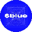 blue on base logo