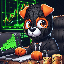 SKI MASK PUP logo