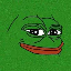 pepe in a memes world logo