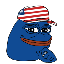 American pepe logo