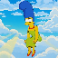 Marge Simpson logo