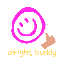 alright buddy logo