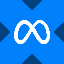 Meta tokenized stock (xStock) logo