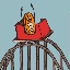 Bitcoin Roller Coaster Guy logo