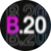 B20 logo