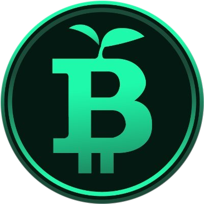 Green Bitcoin logo