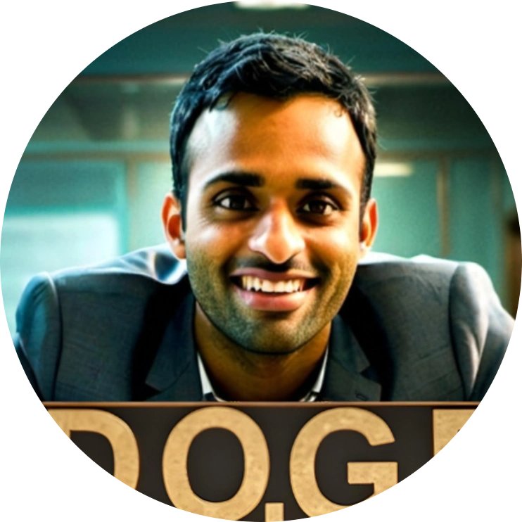 Head of D.O.G.E logo