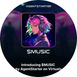 MUSIC by Virtuals logo