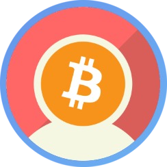 Purple Bitcoin logo
